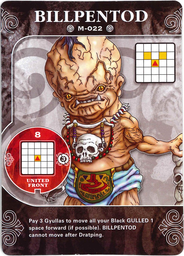 Billpentod card
